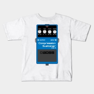 Boss CS-3 Compression Sustainer Guitar Effect Pedal Kids T-Shirt